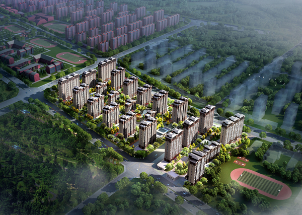 [宁夏]中房东方赋小区